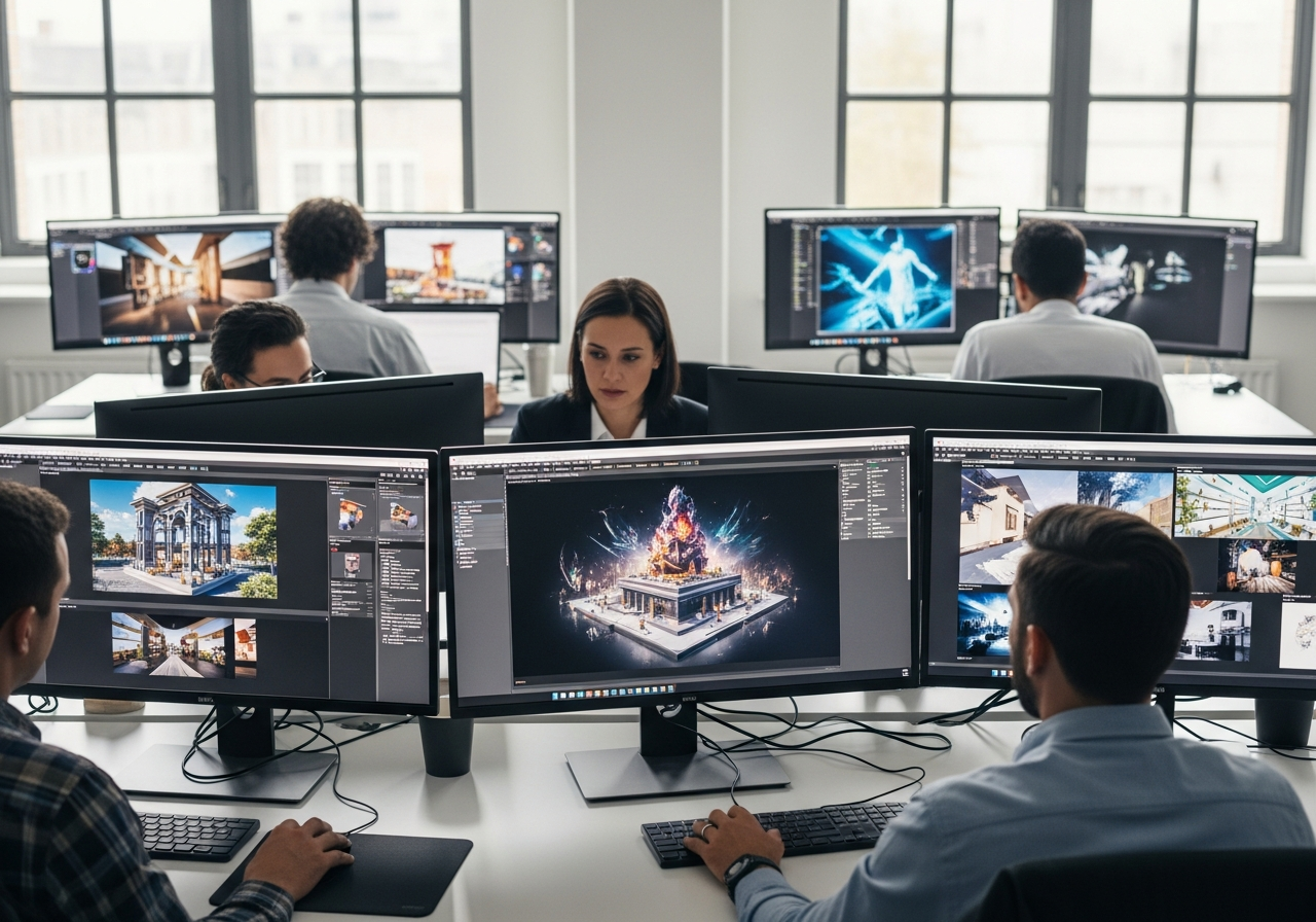 How Studios Use Portfolio Reviews in Hiring Junior 3D Environment Artists